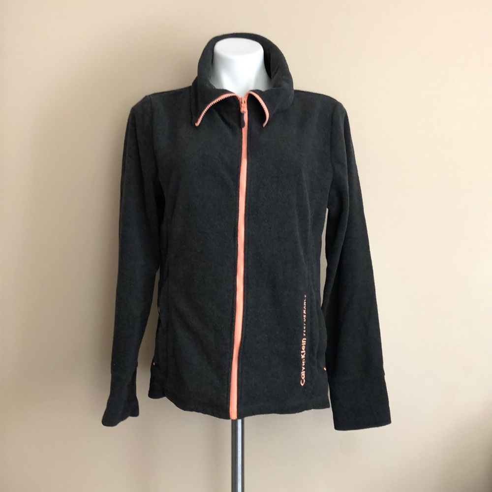 Calvin Klein Performance Grey Zip Up Jacket